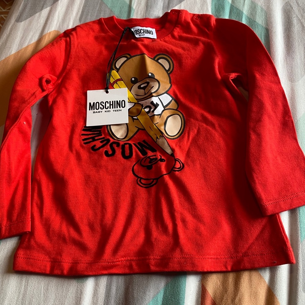 long shirt from mochino